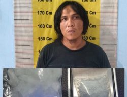 Terduga Pengedar Sabu Dicokok Polisi, Barbut 11,93 Gram Sabu