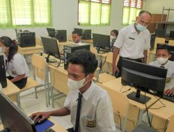 Bantu SMPN 2 Pintu Pohan Toba Hadapi Perkembangan Zaman, INALUM Hadirkan Internet
