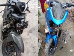 N-Max Vs Vario di Perbaungan, 5 Orang Dilarikan ke RS