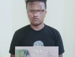 Warga Sergai Terduga Pengedar Sabu Diringkus Polisi di Kebun Sawit