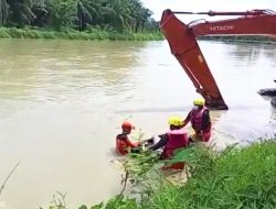 Tim Gabungan Temukan Korban Tenggelam di Sungai Singgabus Batu Bara