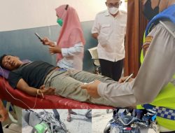 Tabrakan Antar Sepeda Motor di Acces Road Inalum Batu Bara Akibatkan Seorang Pelajar Putri Tewas 