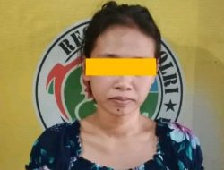 Nyambi Juala Sabu, Ibu Rumah Tangga Ditangkap Polres Binjai