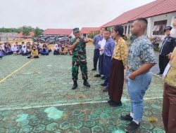 Kodim 1014/Mtw Beri Wasbang Kepada Siswa Baru SMAN 4 MTW