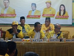 Ismar Khomri Sambut Kunker  Tim Audit Organisasi ke DPD II Partai Golkar Batu Bara 