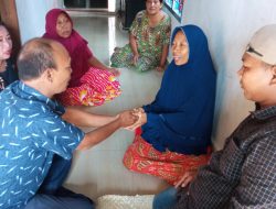 Juniar Penderita Tumor Ganas Dikunjungi Wappress Sekaligus Beri Bantuan