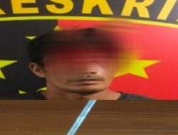 Polsek Indrapura Amankan Pria Warga Laut Tador Saat Nyabu