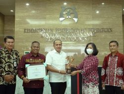 Bupati Batu Bara Ir. H. Zahir, M. AP Terima Penghargaan KLA Dari Kementerian PPPA