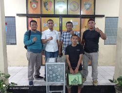 Terekam CCTV, Polisi Ringkus Residivis Bongkar Mesjid di Nibung Hangus Batu Bara Diduga Habis Nyabu 