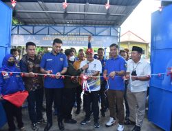 Bupati Ir H Zahir MAP Bersama Ketua El Adrian Shah Resmikan Kantor DPD KNPI Batu Bara