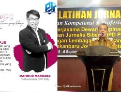 Ketum PJS : Kita Siap Wujudkan Tranformasi Wartawan Berintegritas, Kompeten dan Profesional