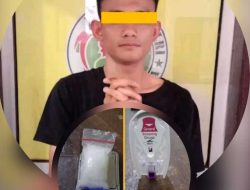 Kuasai 23,99 Gram Sabu, Warga Binjai Meringkuk di Sel Penjara