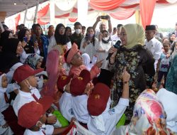 Ketua TP PKK Provinsi Sumatera Utara Nawal Lubis Soialisasikan Gemarikan