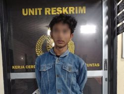 Pencuri HP Diringkus Polsek Labuhan Ruku Dari Rumahnya