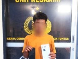 Diduga Terlibat Pencurian HP dan Uang, Pria Warga Talawi Batu Bara Diamankan Polisi