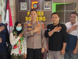 Wujud Sinergitas,  PJS Boalemo Sambangi Ruang Kerja Kapolres