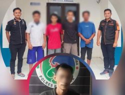 Terlibat Narkoba, Satres Narkoba Polres Batu Bara Tahan 1 Pria dan Rehab 4 Pria Lainnya