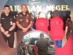 Kejari Batu Bara Gelar Konfres Eksekusi 2 Terpidana Kasus Klaim BPJS RSUD