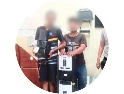 2 Maling di Rumah Aspirasi Syafrizal di Lima Puluh Tertangkap Berkat CCTV