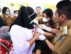 Launching Imunisasi Sub PIN Polio Disambut Hangat Warga Tebing Tinggi