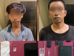 Lagi Nunggu Pembeli, Dua Pria Terduga Pengedar Sabu Dicokok Polisi