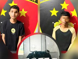 Nunggu Pelanggan Dua Terduga Pengedar Sabu Malah Terciduk Polisi