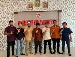 Wali Kota Tanjungbalai H.Waris Tholib S.Ag, MM Terima Audiensi Komunitas MCT
