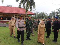 Amankan Pilkades, Polres Mura Apel Pergeseran Pasukan