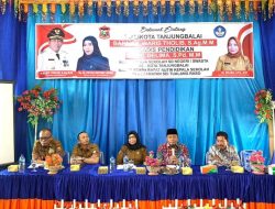 Wali Kota Tanjungbalai Bersilaturrahmi Dengan Seluruh Kepala Sekolah SD dan SMP se-Kota Tanjungbalai
