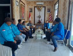 Komite Nasional Pemuda Indonesia ( KNPI ) Berkunjung Ke Markas Komando Danlanal Tanjungbalai Asahan.
