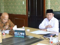 Wali Kota Tanjungbalai H Waris Tholib menyambut baik kedatangan tim pemeriksa interim Laporan Keuangan Pemerintah Daerah (LKPD) Tahun 2022 dari BPK Perwakilan Provinsi Sumatera Utara, di ruang kerjanya, Jumat (17/3).