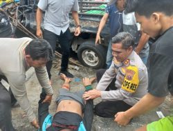 1 Tewas dan 4 Kritis Akibat Laka Lantas Beruntun Libatkan 4 Kendaraan di Jalinsum Batu Bara