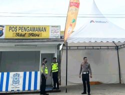 Ditinjau Kasat Lantas Polres Batu Bara, Pembuatan Pos PAM Ops Ketupat Toba 2023 Dikebut 