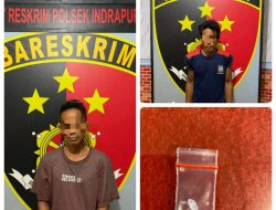Dua Orang Diduga Pemilik 1 Paket Sabu Di Tangkap Polisi