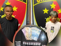 2 Pria Terduga Pengedar 23 Paket Sabu Diringkus di Kuala Tanjung
