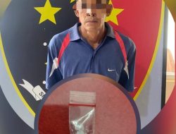 Seorang Buruh Sedang Naik Motor Diduga Miliki Sabu Disergap Polisi