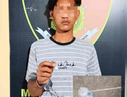 Lagi Asyik Nyedot Sabu, Seorang Nelayan Langkat  Diamankan dari Rumah Kosong di Pantai Jono