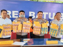 Polres Batu Bara Ringkus 3 Bandar Ekstasi, Barang Bukti 6960 Butir