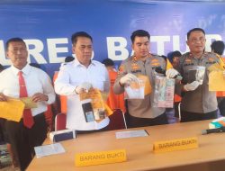 Kapolres Batu Bara Rilis 7 Kasus Narkoba Dengan 10 Tersangka
