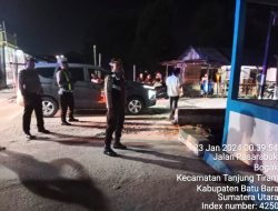 Polres Batu Bara Gelar Patroli Gabungan Cegah Tawuran di Tanjung Tiram