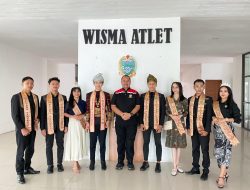 Duta Putra/i Parekraf Sumut 2024 Silaturahmi Dengan Kadispora Sumut Baharuddin Siagian