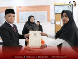 KPU Batu Bara Lantik PAW PPS Desa Pelanggiran. 