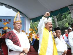 Polemik Beringin di Batu Bara, Syafrizal Tegaskan Masih Memiliki Hak Gunakan Atribut Partai Golkar. 