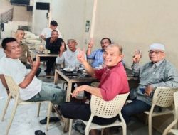 Diskusi Ringan Calon Bupati Periode 2024-2029, DPC HNSI Batu Bara Dukung Baharuddin – Syafrizal 
