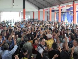 Ribuan Masyarakat Apresiasi Kepedulian Baharuddin Hadiri Kegiatan Adat Batak 