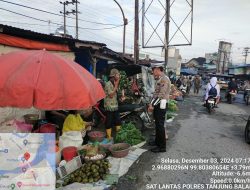 Sat Lantas Polres Tanjungbalai Himbau Pedagang Kaki Lima dan Pengguna Jalan Secara Humanis