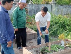Muhammad Azri Sekretaris KNPI Berziarah Ke Makam Ketua KNPI Zulham Effendi Panjaitan
