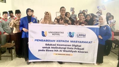 Dosen Universitas Royal Gelar Edukasi Keamanan Digital di MA Al Washliyah Kisaran