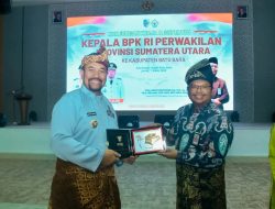 Kunjungan ke Batu Bara, Badan Pemeriksa Keuangan Sumatera Utara sampaikaan Saran mendapatkan WTP