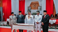Paripurna pisah Sambut Bupati di DPRD, Baharuddin Sampaikan target Program 100 hari kinerjanya